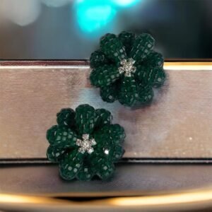 3D GREEN FLORAL